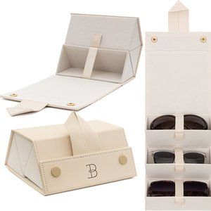 NWOT! 3-Slot Travel Sunglasses Case Organizer